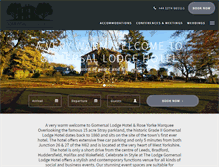 Tablet Screenshot of gomersallodge.co.uk